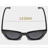 High-quality Women Lady Retro Cat Eye Sunglasses Square Frame Eyeglass Shades