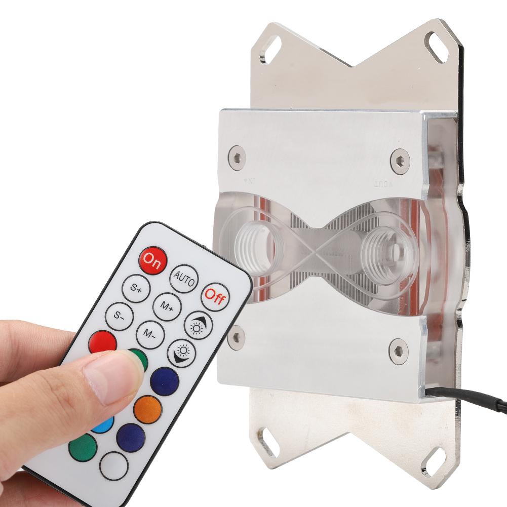 

Водоблок для ЦП для AM3 AM4 с поддержкой контроллера, великолепные световые эффекты