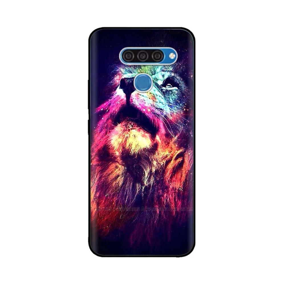 Pour coque LG V50 ThinQ 5G pour lg v50 thinq Housse Dessin Animé Silicone Antichoc TPU Souple Coque Arrière pour Fundas Coque de Téléphone LG V50 Capa