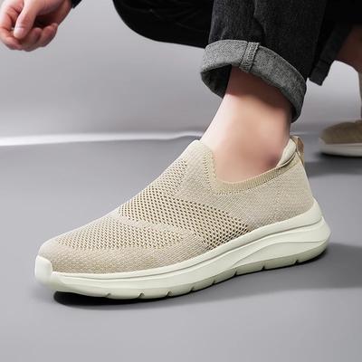 MAEDEF Summer Classic Fashion Men's Soft Comfortable Breathable Shoes  Slip On Outdoor Flats Walking Sports Casual Sneakers