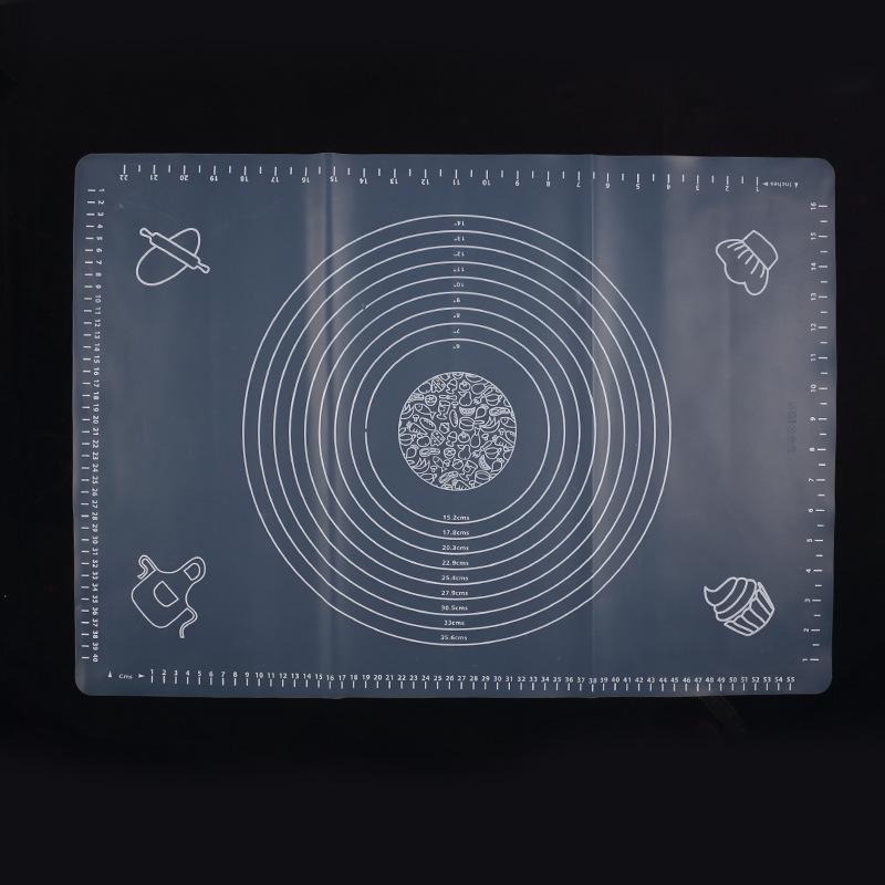 Silicone Kneading & Baking Mat - Heat-Resistant, Thick, Ideal for Dough, Noodles & Cutting