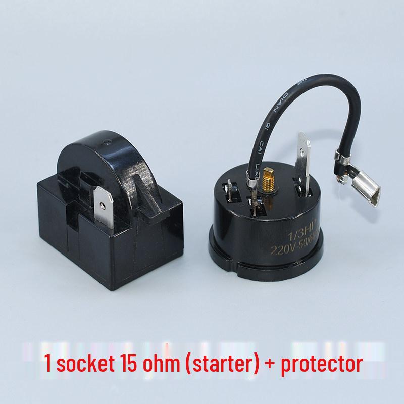Refrigerator Freezer Compressor Starter & Overload Protector Kit.