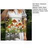 Wildblumenpilz Herbarium Hängende Dekoration Indoor Outdoor Garten Fenster Wandbehang Pilz gepresste Blume Kunst Ornament