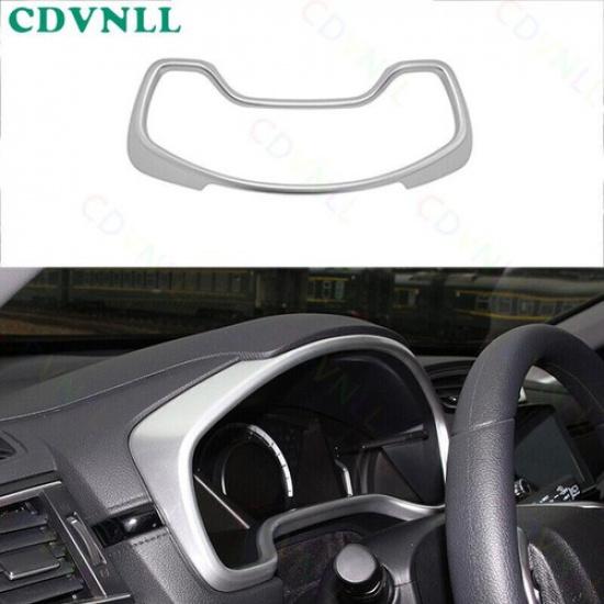 Center Console Dashboard Panel Cover For Honda CR-V CRV 2017- Matte Silver