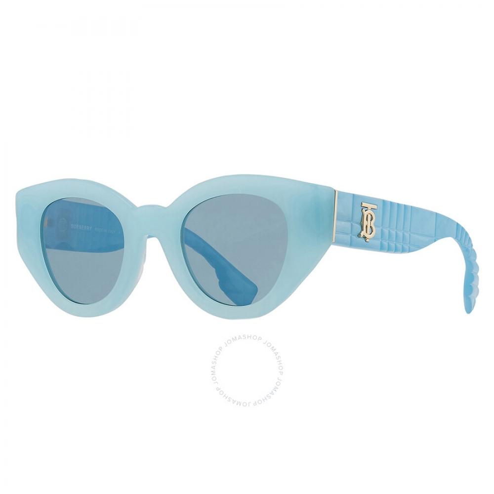 Burberry Meadow Blue Cat Eye Ladies Sunglasses Be4390f 408680 47