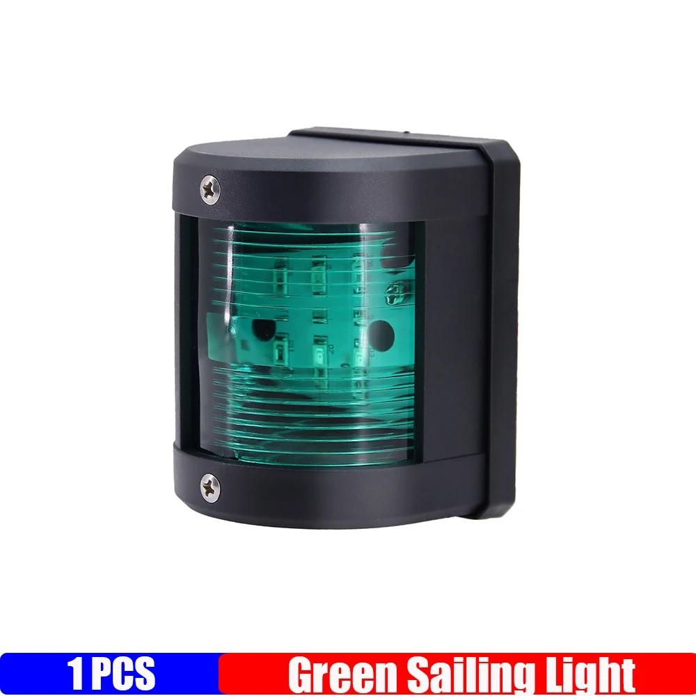 

Лодочный морской парусный фонарь красный зеленый цвет светодиодный навигационный сигнальный фонарь сигнальная лампа для моторной лодки яхты 12 В 24 В
