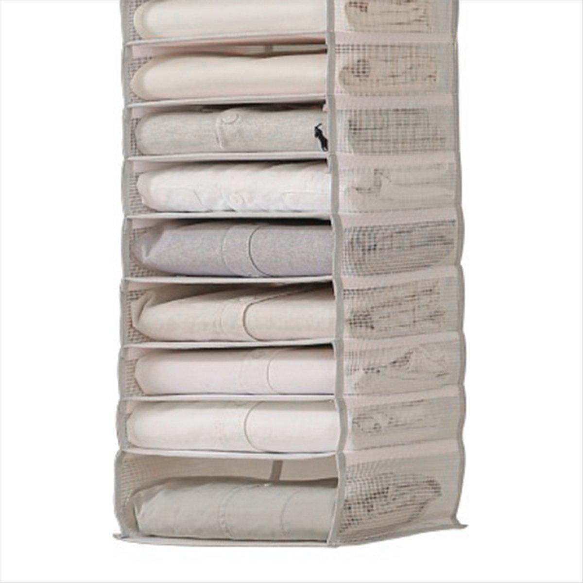 

2025+ Mesh Clothing Storage Hanging Bag Household Hanging Wardrobe Storage Hanging Bag Clothes and Pants Storage Artifact China Mainland