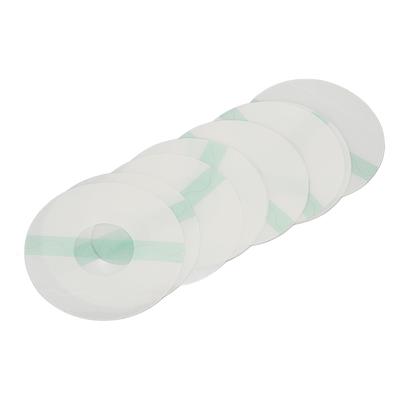 10 Sheets Sensor Adhesive Patch Prevent Slip Round Shaped Waterproof Sensor Covers for Running Green