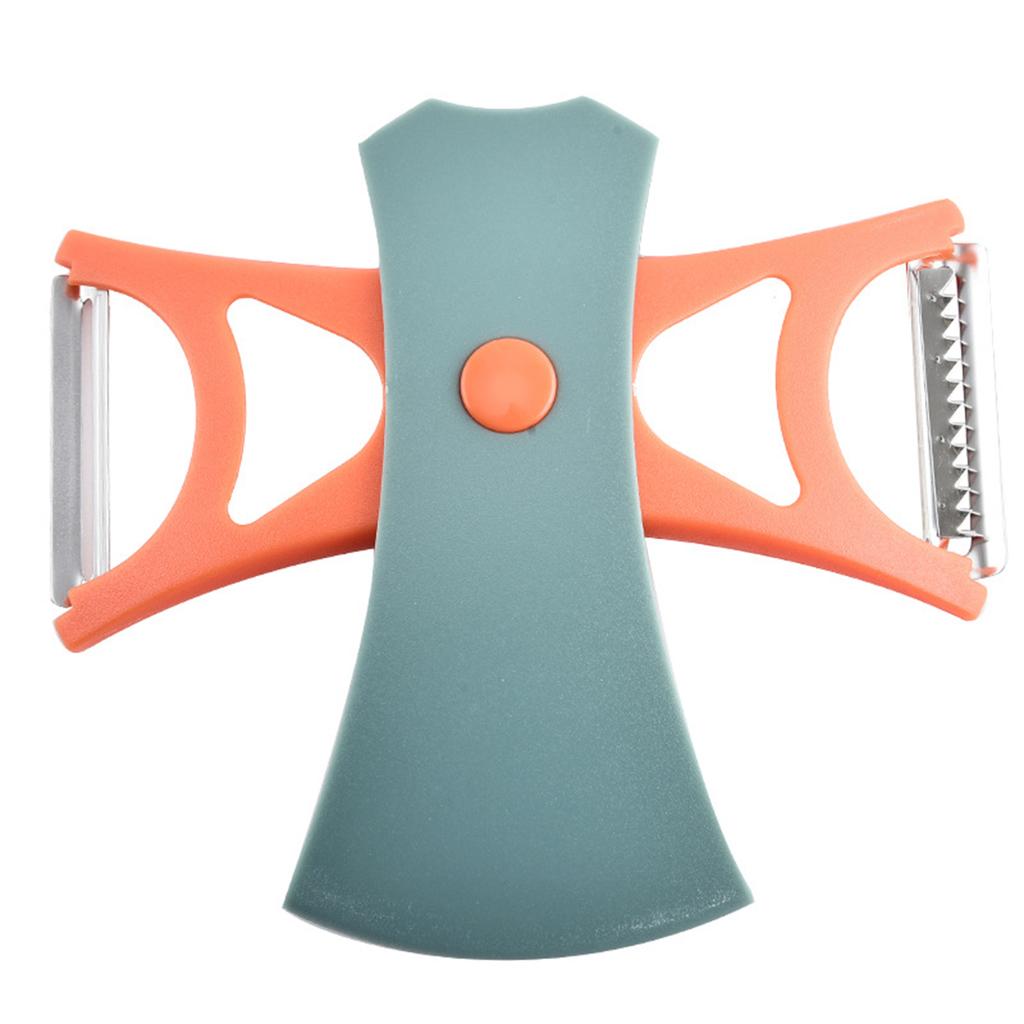 2 In 1 Dual Rotary-Blade Fruit Vegetable Peeler Dual Head Sharpen Kitchen Peeler For Tomatoes Cabbage