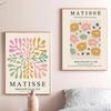 Henri Matisse – affiches et imprimés nordiques, fleur de corail abstraite, Les Muses, peinture sur toile murale, images pour décor de salon