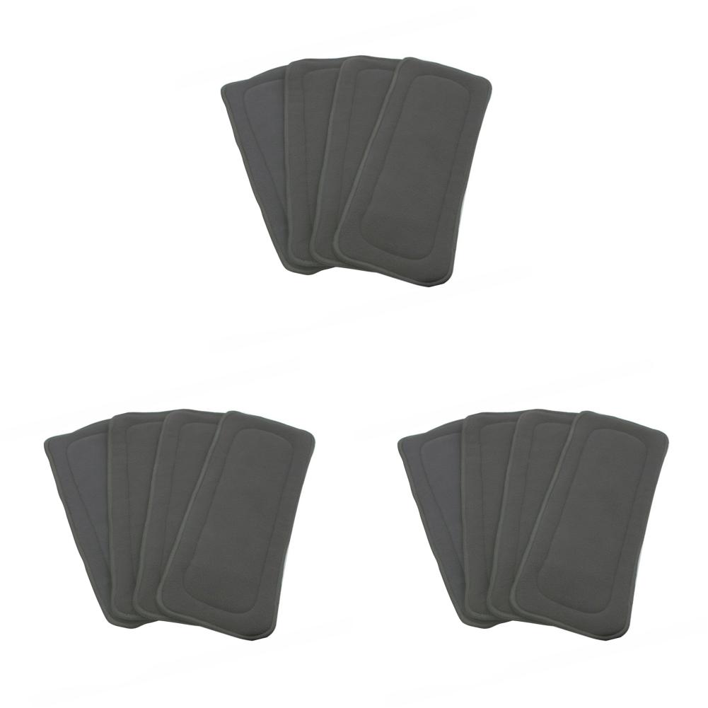 

#F 1 шт. многоразовый 4-слойный бамбуковый уголь вставка детский тканевый подгузник подгузник использование