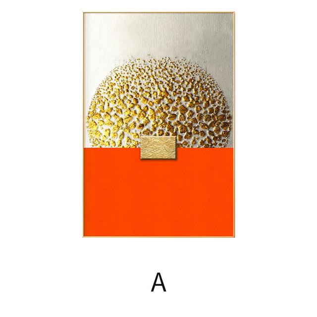 

Современный скандинавский свет, роскошный стиль, декоративные постеры, абстрактная золотая фольга, художественная картина на холсте для дома, гостиной, стены, ретро фото 21cm×30cm NoFrame