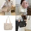 Trendy Street Style Large Capacity Tote Bag For Women 2024 Oxford Cloth Shoulder Bag