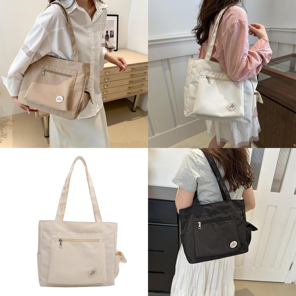 Trendy Street Style Large Capacity Tote Bag For Women 2024 Oxford Cloth Shoulder Bag