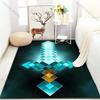 1 Stück Interessanter Pixeliges Schwert Druck Teppich Modernes Wohndekor Bereichsteppich für Schlafzimmer Wohnzimmer Bettseite Sofa Bodenmatte Schönes Geschenk