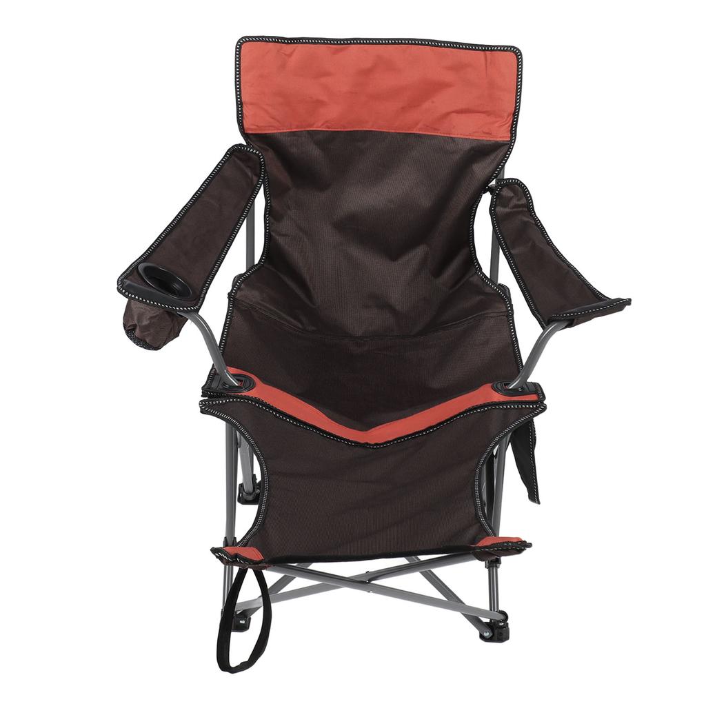 Outdoor-Loungesessel mit Kissen, weich, bequem, atmungsaktiv, tragbar, faltbar, für die Terrasse im Freien