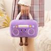 Kawaii Humanoid Plush Domestic Appliance Toy Power Strip Tv Radio Pillow Stuffed Decoration Gift