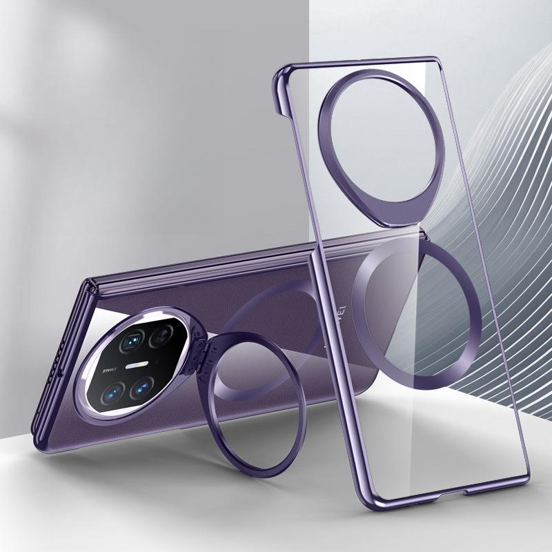 

Интегрированная плёнка для корпуса с антибликовым покрытием, подходит для чехла для мобильного телефона Huawei MateX5, прозрачный X3 всесторонний чехол-подставка, магнитный рукав Huawei Mate X3