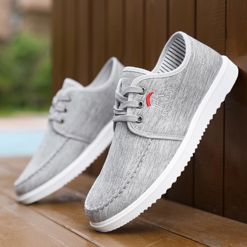 2025 new canvas shoes men's low-top casual student shoes men's trendy shoes Korean version of trendy versatile board shoes men's shoes