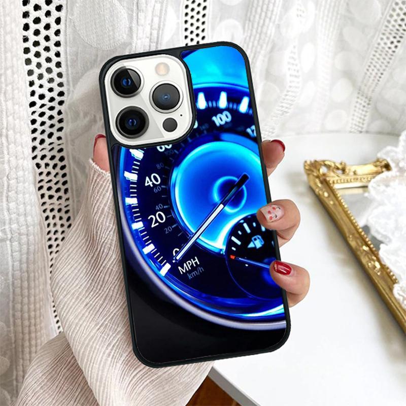 

Крутой ретро-спидометр Чехол для телефона Для iPhone 17 Air 16 15 14 Plus для apple 16 11 12 13 Pro Max coque iPhone 13