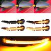 2pieces Dynamic LED Turn Signal Side Mirror Indicator Sequential Light Blinker for SEAT Leon Mk3 5F Ibiza Mk5 KJ Arona 2018
