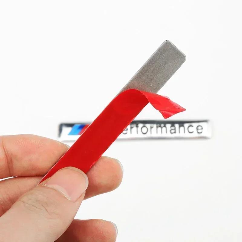 2025 Hot 1PCS M Power Performance Sticker Decal Car Decal Logo Badge For BMW M 1 3 4 5 6 7 M3 M5 M6 X1 X3 Car Emblem Car Accesso