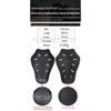 Level 2 CE Certification 5Pcs Padding Motorcycle Protective Gear Protector Body Armor Motobike Motor Jacket Remove Guards Equip
