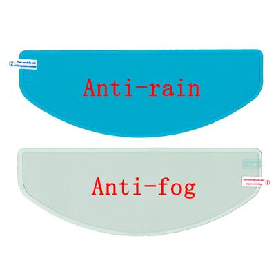 2pcs Motorcycle Helmet Rainproof Anti-fog Film Durable Nano For Norisck Helmet F1 Helmet Bell Helmet Atv Cf Motorcycle Pod