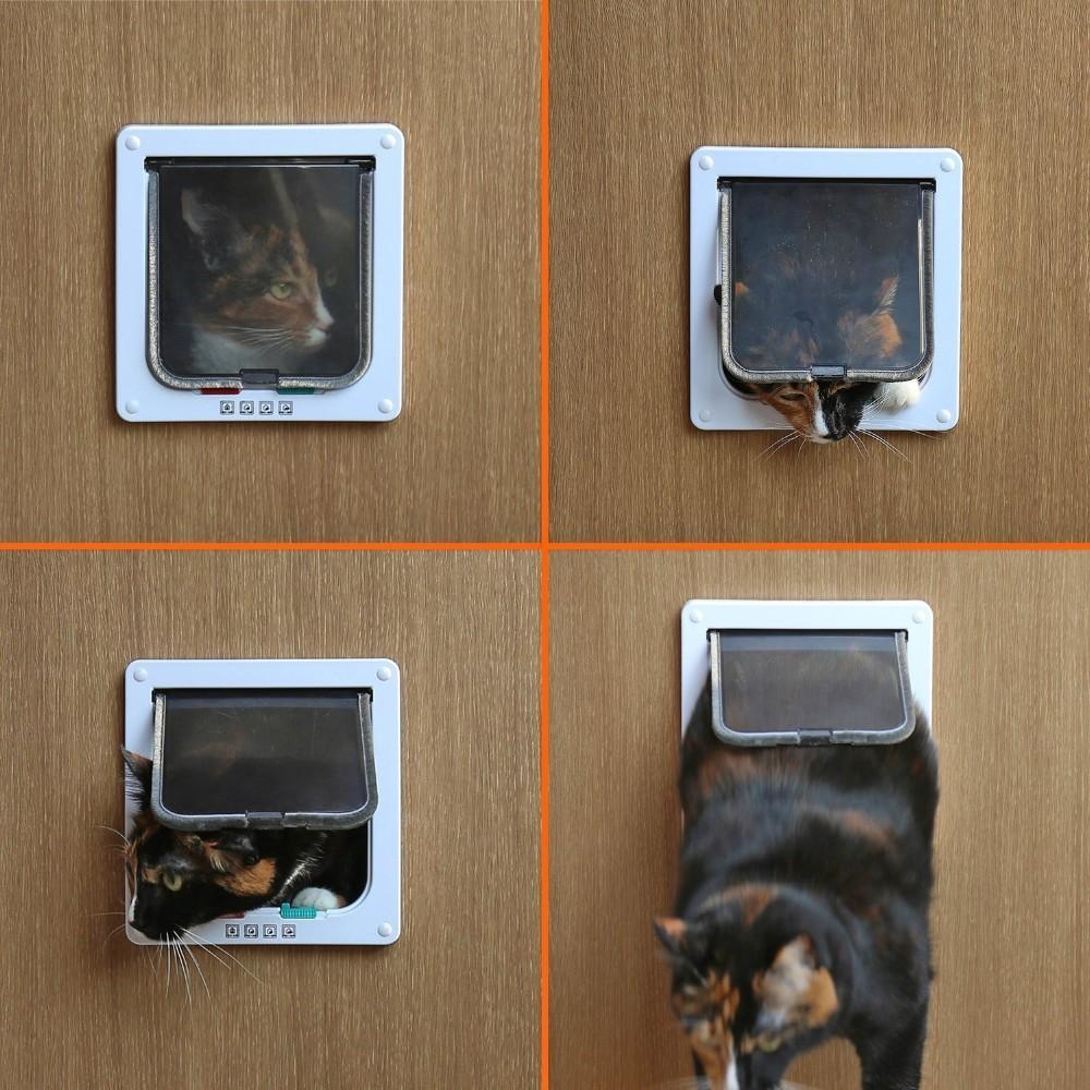 Stylish Pet Door For Cats And Dogs With Two-way Access And Durable Acrylic Design