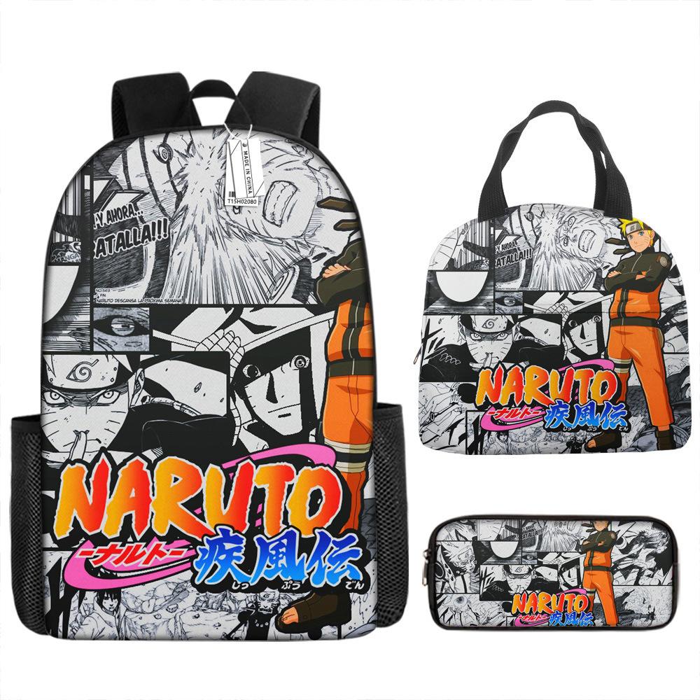 Elementary school students Naruto backpack 34th 5th 6th grade children's large-capacity backpack anti-splashing water
