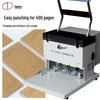 Dodton DC-1040A Electric 3-Hole 500-Sheet Binding Machine CN plug (adapter included)