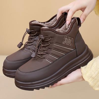 Damen Winter Verdickte Baumwollschuhe für Wärme und Modisch Vielseitig Rutschfest und Langlebig Kostenloser Versand