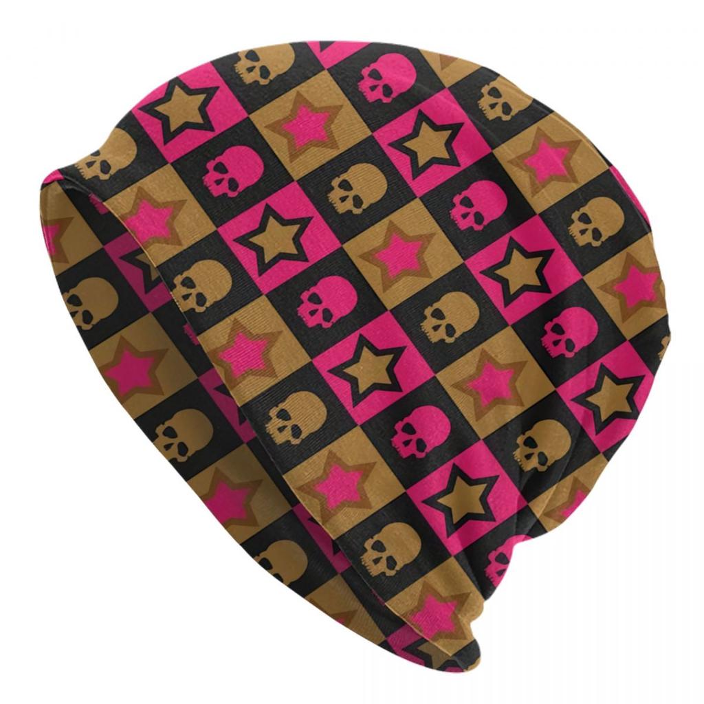 Horror Gothic Skeleton Death Skull Skullies Beanies Caps For Unisex Women Unisex Street Winter Warm Knitted Hat Adult Bonnet Hats