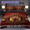 Manchester Glory Three-piece Set (1 * Duvet Cover + 2 * Pillowcase, Without Core) 2D Flat Soft and Comfortable Duvet Cover and Pillowcase