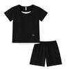 Summer Pajamas for Women: Modal Cotton Short-sleeve Long Pants, Round Neck, Bra Pad, Faux Two-piece High-end Ice Silk Loungewear