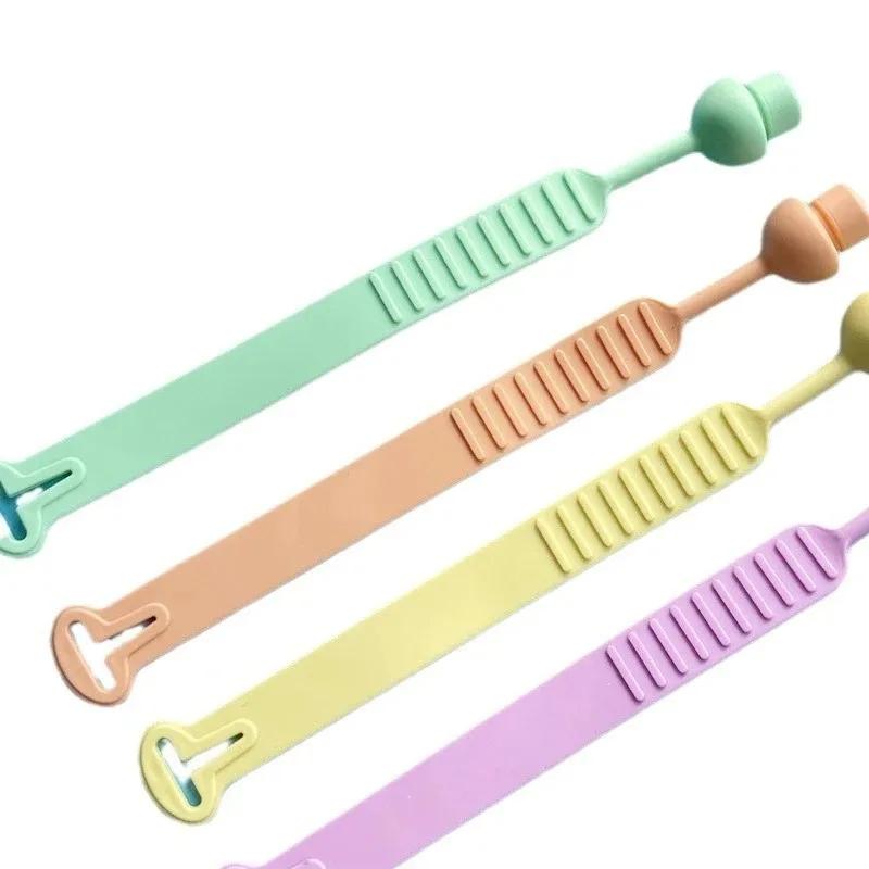 1/4PCS Toilet Flipper Silicone Lift Toilet Lid Toilet Seat Pull Ring Sanitary and Anti Dirt Hand Toilet Accessories