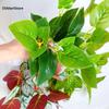 Artificial Green Plants, Home Decor Fake Plants Green Leaves Home Garden Room Decoration Wedding Decor