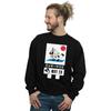 Disney Mens Mickey And Goofy Karate Sweatshirt