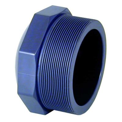 Threaded PVC Cap - CEPEX - 1 1/4'' (AG) - PVC‑U - PN10 (up To 10 Bar) - External Thread