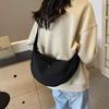 Nylon Cloth Crossbody Korean Bag Large Capacity New Texture Shoulder Crossbody Bag Casual Dumpling Bag Casual Versatile