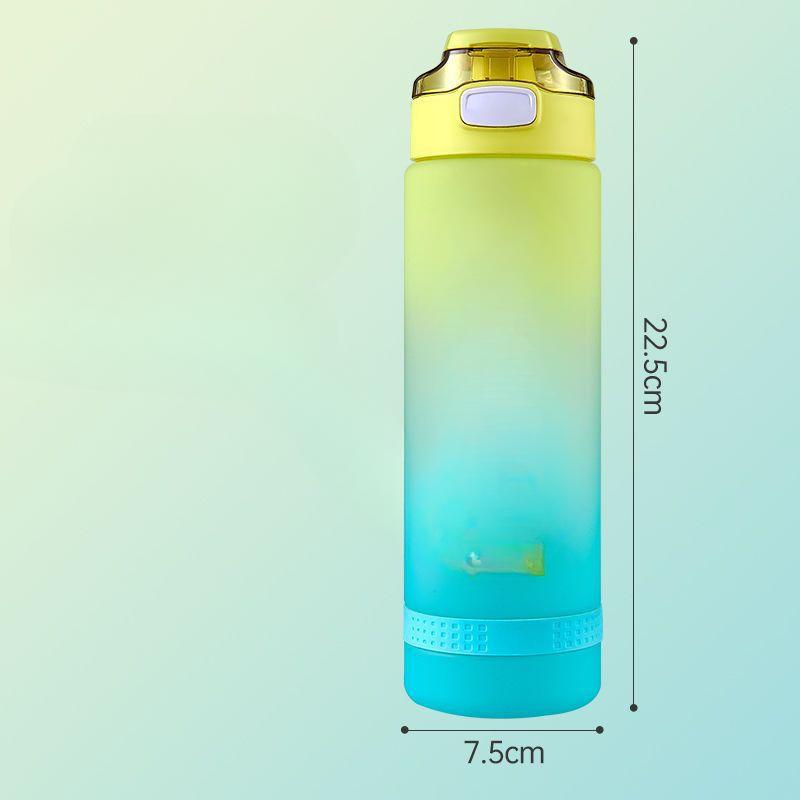 

High-value Men s Women s Sports Cups Large-capacity Outdoor Portable Fitness Plastic Space Cups for Active Lifestyles 1000ml