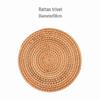 Round Woven Heat-Resistant Trivet Mat Set