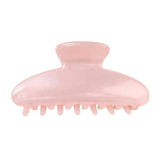 Hair Claw for Women, Semi-Transparent Pearlescent Tones Hair Clip, Large Size Back Head Hair Claw for Thick Long Hair