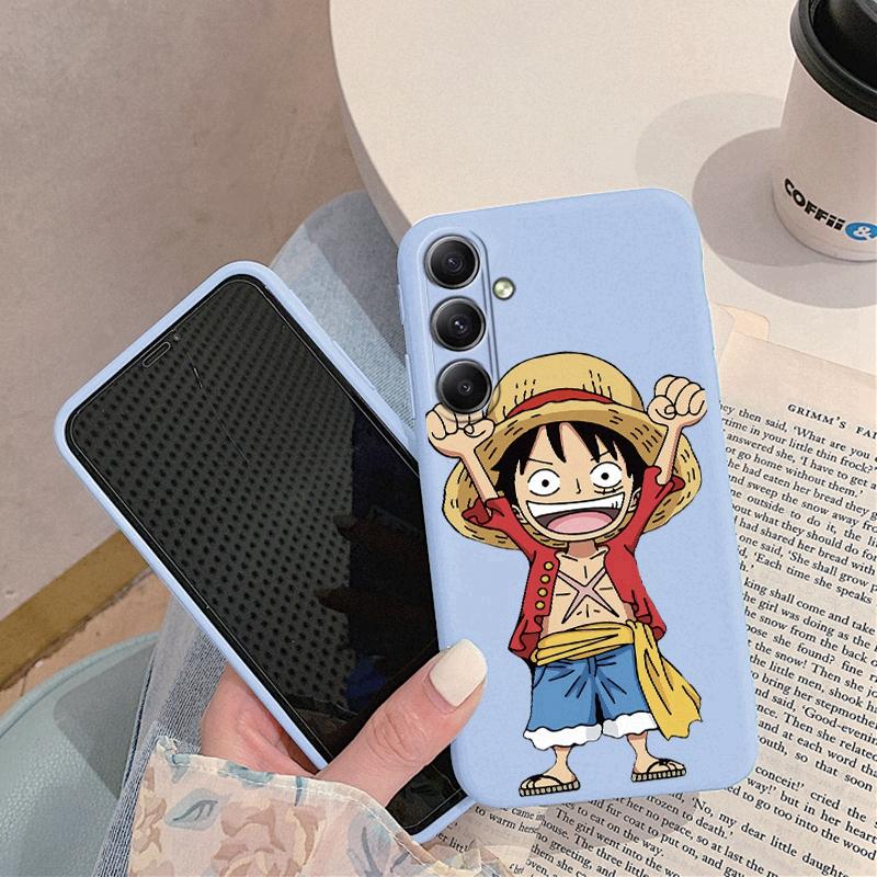 

Мягкий силиконовый чехол с рисунком из мультфильма для Xiaomi Redmi Note 13 14C Samsung A55 S24 A06 iPhone Huawei Honor Realme Camera Защитный противоударный чехол Samsung Galaxy S9 Plus синий