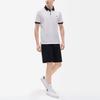FILA Casual Logo Knit Short Sleeve Polo Shirt Men Polo Shirts Standard-White F11M231117FWT