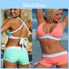 Hochwertige Damen Sommer Mode Bikini Badeanzüge Sexy Boxer Split Bikinis Strand Bikini Für Mühelosen Stil