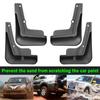 Satz von 4 Stück Auto-Schmutzfänger für Kia EV6 ev6 CV EV 2022 2023 Schmutzfänger Spritzschutz Kotflügel vorne hinten
