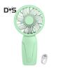 Kleiner persönlicher Ventilator, Geschwindigkeit einstellbar, starker Luftstrom, geräuscharm, über USB wiederaufladbar, kompakter tragbarer Kühlventilator