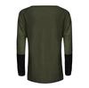 Fashion Womens Tops Casual V Neck Tunic Tops Striped Button Pullover Sweatshirt  Casual T-shirt Top
