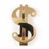 Excellent TIFFANY&Co. Money Clip Dollar Sign Yellow Gold 750 Mens Used